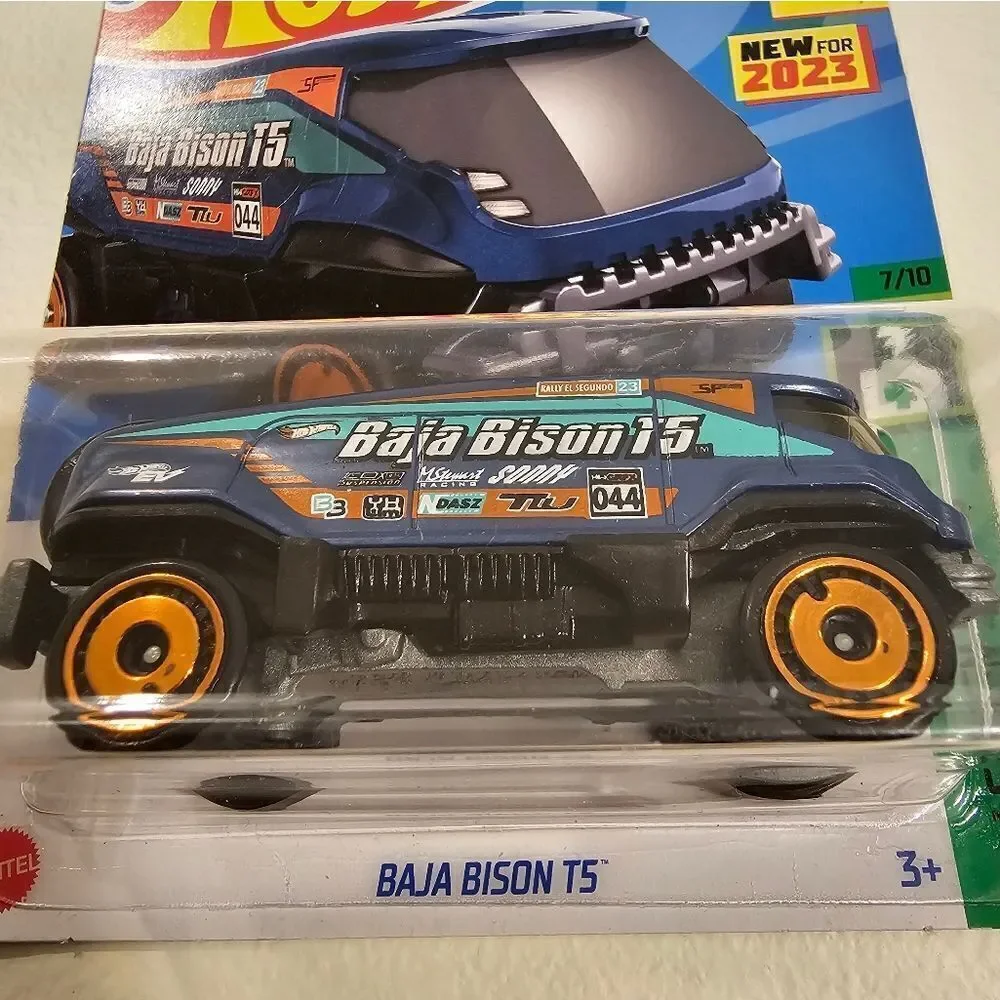 Hot Wheels Green Speed Baja Bison T5- 7/10 Solor powered and Electric vehicle